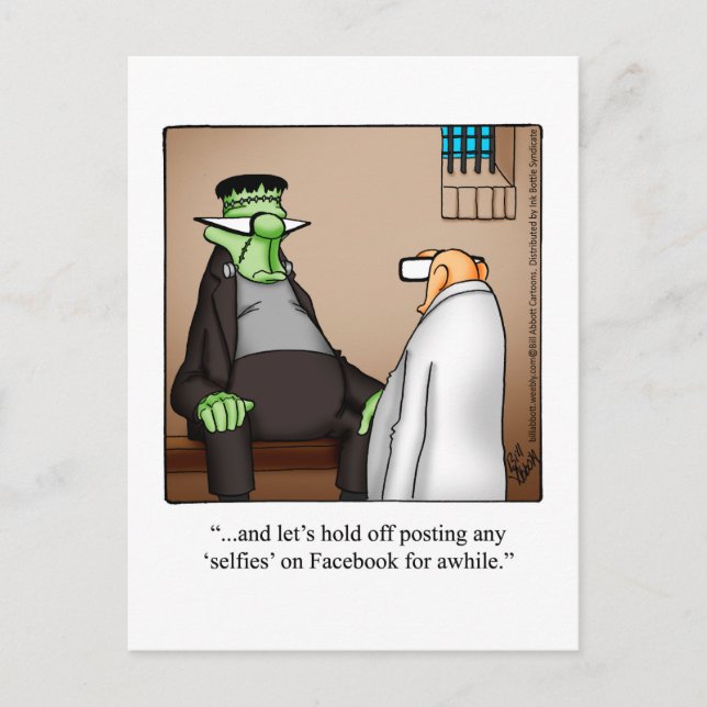 Halloween Humour Postcards "Spectickles" (Front)