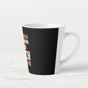 Halloween I Am A Witch All Year Birthday Latte Mug