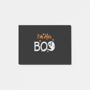 Halloween I Am Her Boos Birthday Post-it Notes