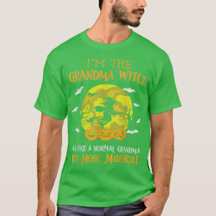 Halloween I Am The Grandma Witch Birthday Family 2 T-Shirt