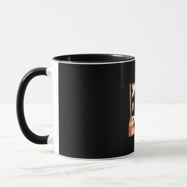 Halloween I Can Drive A Stick Mug (Left)