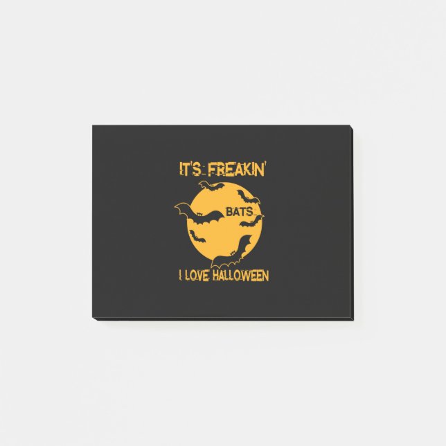 Halloween I Love Halloween Birthday Post-it Notes (Front)