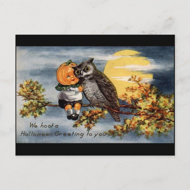 Halloween I Postcard (Vintage) (Front)