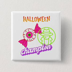 Halloween I Spy Champion Halloween 15 Cm Square Badge