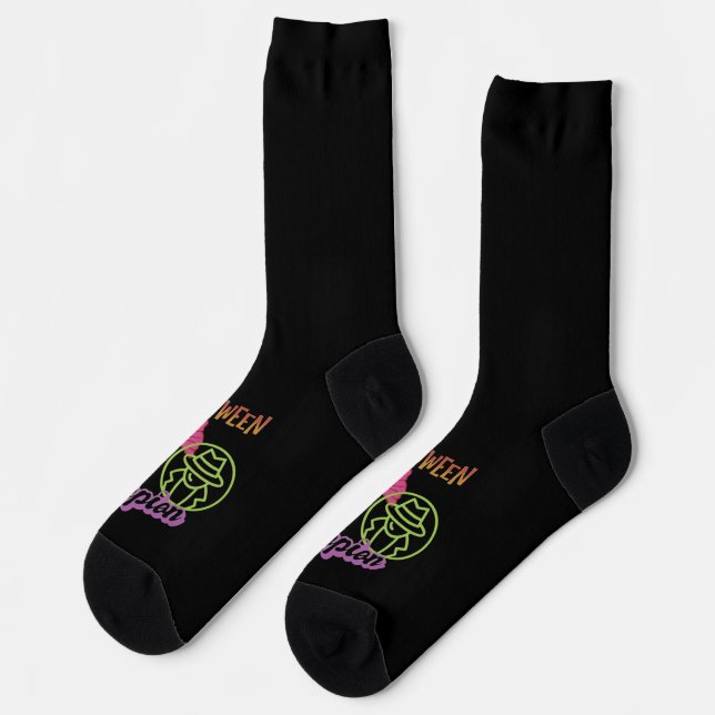 Halloween I Spy Champion  Socks (Left)