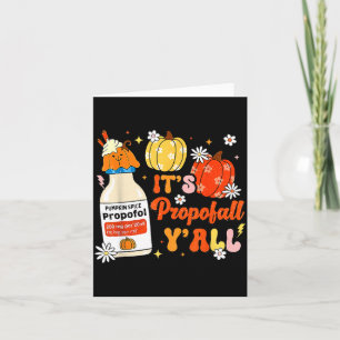 Halloween Icu Nurse Its Profall Y'all Crna Icu Fal Card