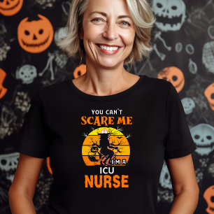 Halloween  ICU Nurse T-Shirt