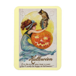 Halloween If Your Lover Is Seen Vintage  Magnet