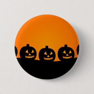 Halloween Illustration 6 Cm Round Badge