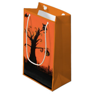 Halloween Illustration Custom Gift Bag