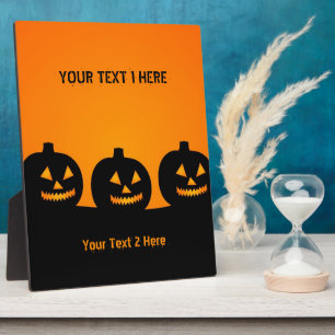 Halloween Illustration Plaque