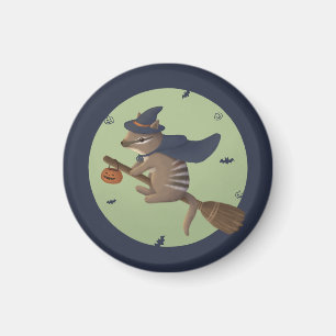 Halloween Illustration: Wizard Numbat Magnet