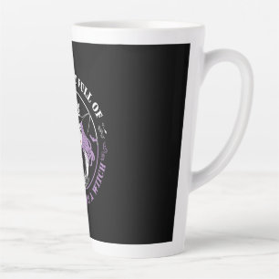 Halloween In A World Full Of Witches Birthday Latte Mug