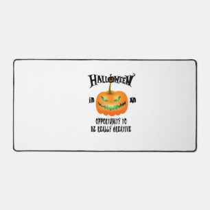 Halloween in an opportunity to be really creative desk mat