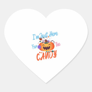 Halloween in an opportunity to be really creative heart sticker
