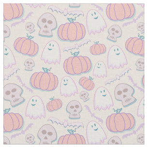 Halloween in Pastels  Fabric