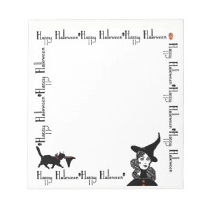 Halloween Inspired Note Pad