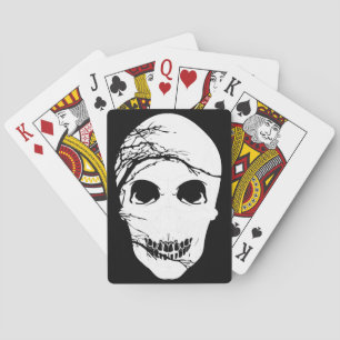 Halloween Inspiried Skull Playing Cards