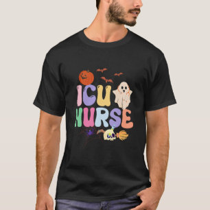 Halloween Intensive Care Unit Nurse T-Shirt