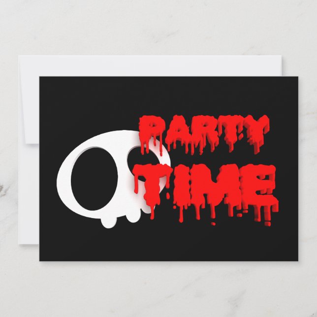 Halloween Invitation (Front)