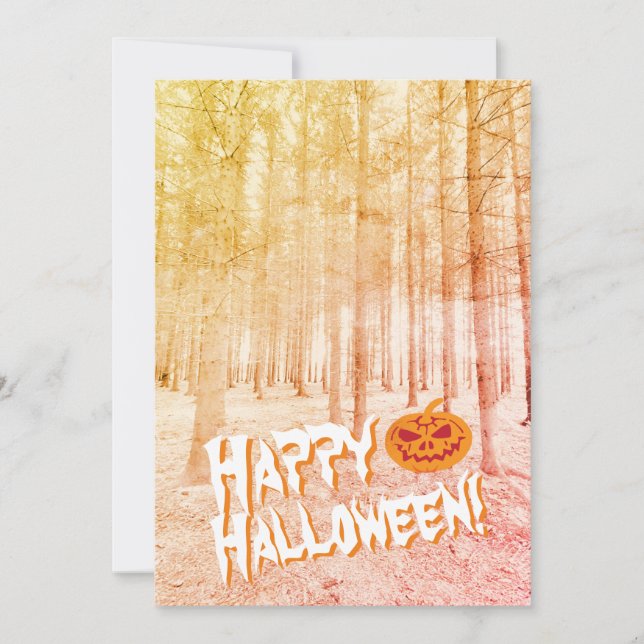 Halloween Invitation (Front)