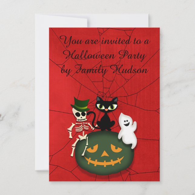 HALLOWEEN INVITATION (Front)
