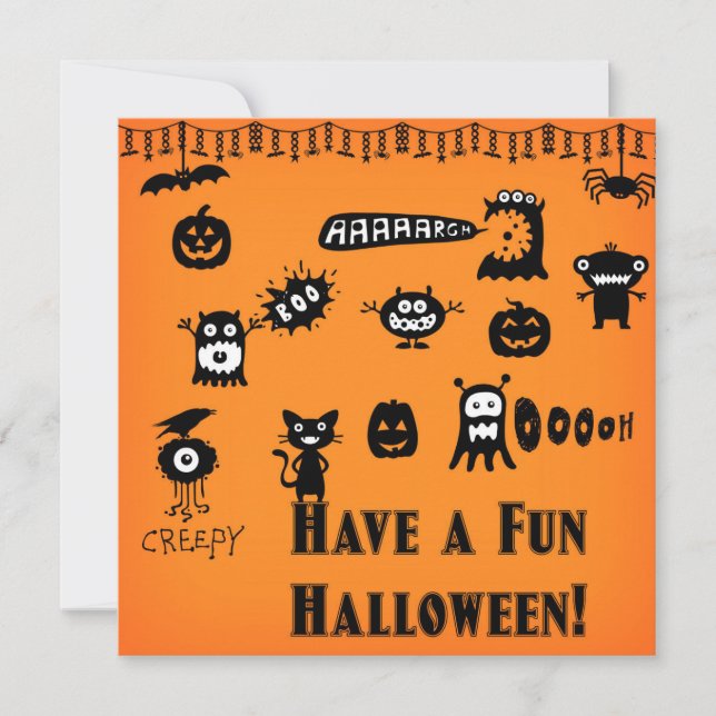 Halloween Invitation (Front)