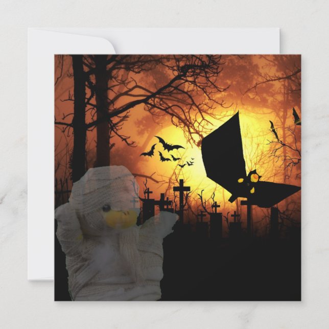 Halloween  invitation (Front)