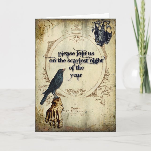 Halloween Invitation (Front)