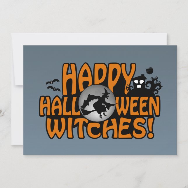 Halloween invitation (Front)