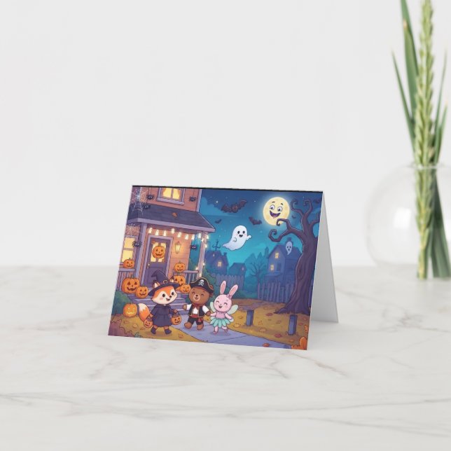 Halloween  invitation (Front)