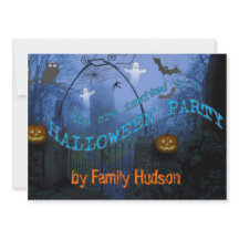Halloween invitation