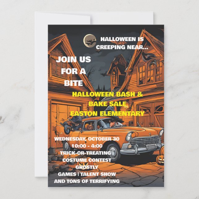 halloween invitation (Front)
