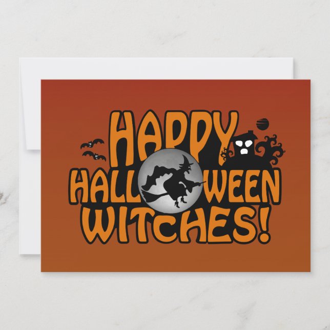 Halloween invitation (Front)