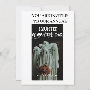 Halloween Invitation Card