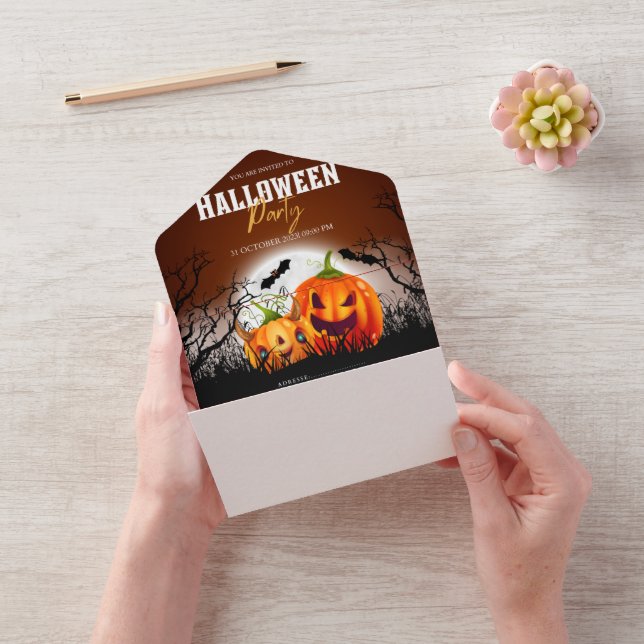 Halloween Invitation Halloween Parti 2023 (Video)