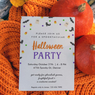 Halloween Invitation   Spooktacular   Party