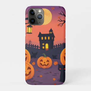 Halloween iPhone & iPad Case – Cute Pumpkins & Spo