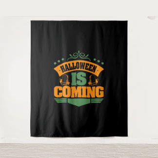 Halloween Is Coming Tapestry