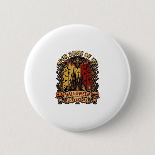 Halloween Is Everyday Haunted House Bats Pumpkins_ 6 Cm Round Badge