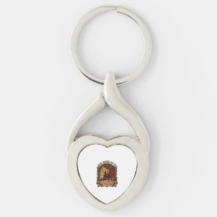 Halloween Is Everyday Haunted House Bats Pumpkins_ Key Ring