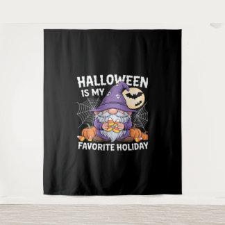 Halloween Is My Favourite Holiday Pumpkin Candy Co Tapestry