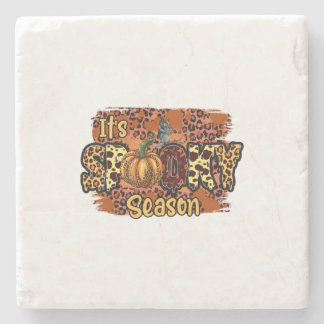 Halloween It Is Spooky Season Birthday Stone Coaster