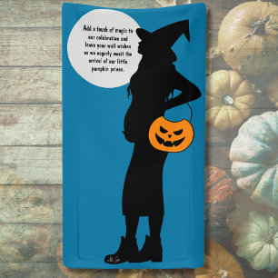 Halloween Jack-O-Lantern Boy Baby Shower Banner
