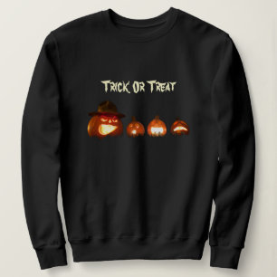 Halloween jack o lantern carved pumpkins Halloween Sweatshirt