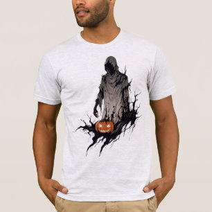 Halloween Jack-o'-lantern Ghost T-Shirt