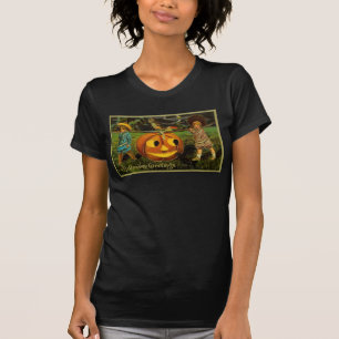 Halloween Jack-o-Lantern Harvest Night by Kids   T-Shirt
