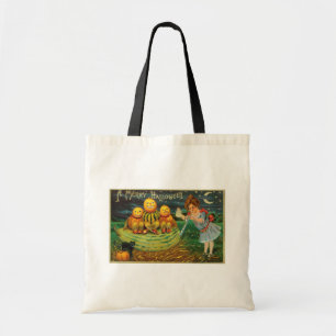 Halloween Jack-o-Lantern Harvest Night by Kids   Tote Bag