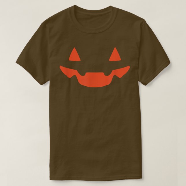 Halloween Jack O Lantern Jackolantern Cute Happy C T-Shirt (Design Front)