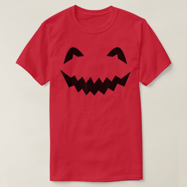 Halloween Jack O Lantern Jackolantern Spooky Scary T-Shirt (Design Front)